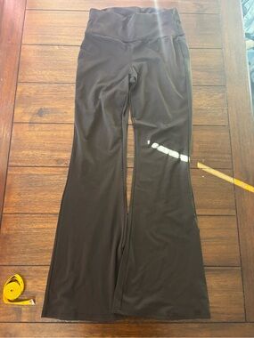 Black Flared Yoga Pants